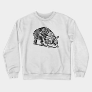 Armadillo Print Crewneck Sweatshirt